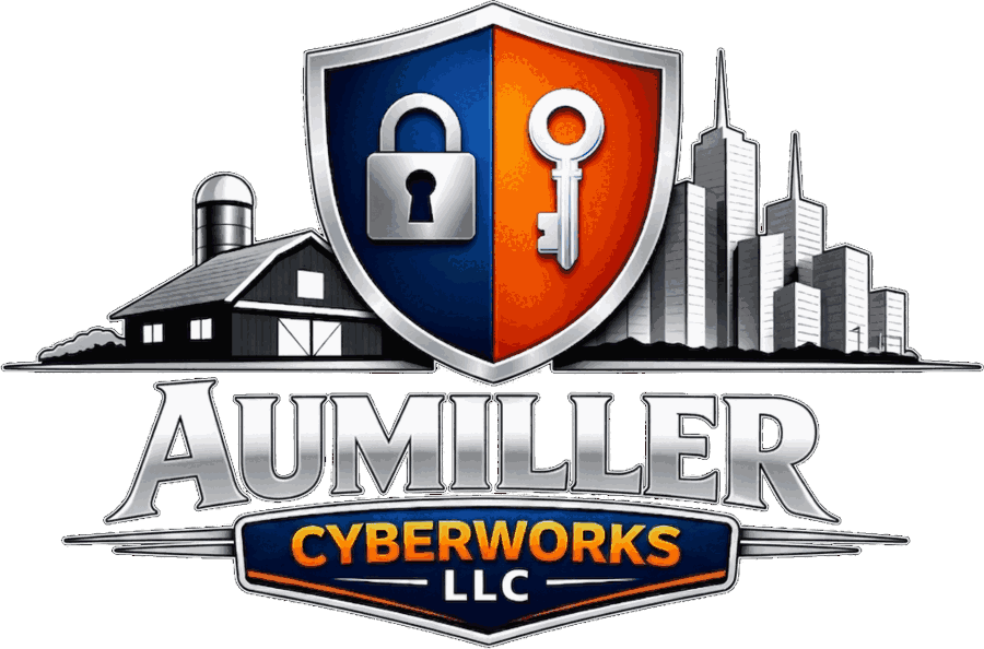 Aumiller Cyberworks shield logo